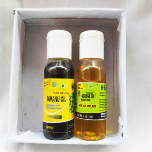 Trial packs moringa oil and tamanu oil